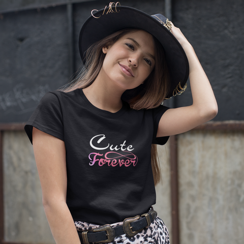 Cute Forever Women's Cotton T-shirt
