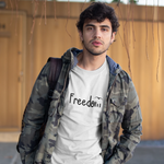 Freedom Mens Cotton T-shirt